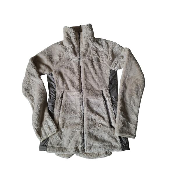 The North Face Osito 2 Fleece Jacket Women’s XS Beige Full Zip - Picture 2 of 5